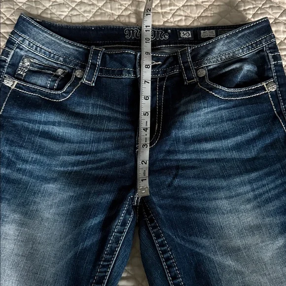 Miss Me Ankle Skinny Jeans with Embroidered Pocket - Picture 7 of 9